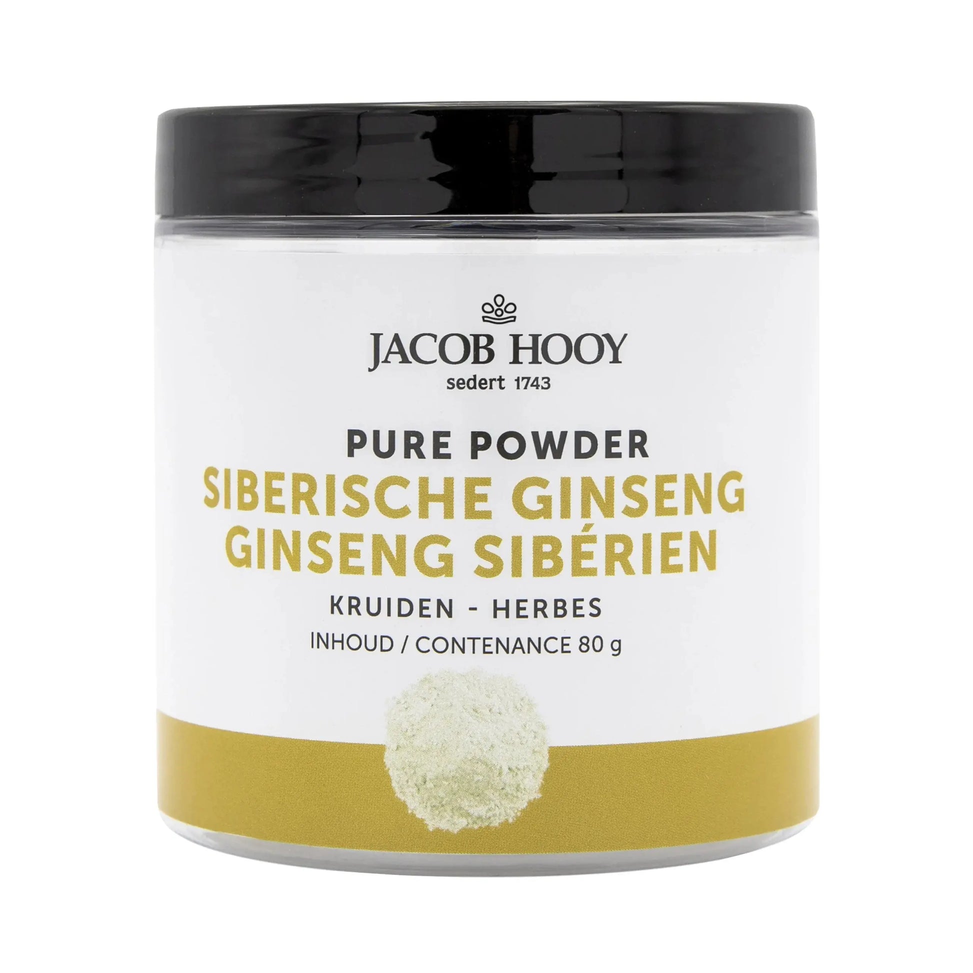 Siberische Ginseng Pure Powder 80 Gram.