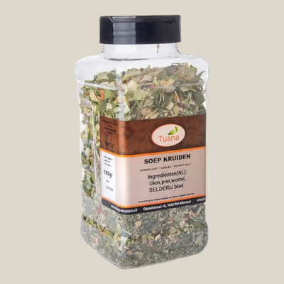 Tuana Soep Kruiden – aromatische kruidenmix voor soepen, bouillons, groentesoep, kippenbouillon en vleesbouillon
