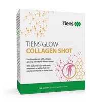 TIENS Glow Collagen Shot – Kollagen – Ginseng-Extrakt – Manuka-Honig – Lila Karotte – Double-NUTRI2 Technology™