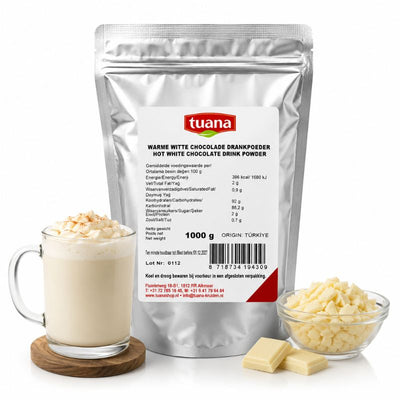 Warme Witte Chocolade drank poeder- Hot White Chocolate