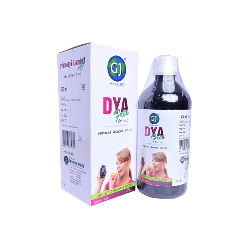 DYA Vrij Extract - Diabetes Supplement, 500 ml