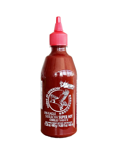 Uni Eagle Sriracha-Sauce Super Hot, 440 ml