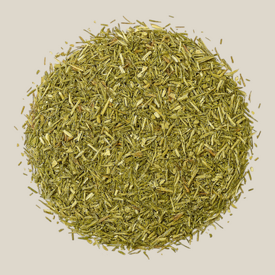 TuanaShop BV groene rooibos thee met een grove snit, gedroogde groene theeblaadjes uit Zuid-Afrika