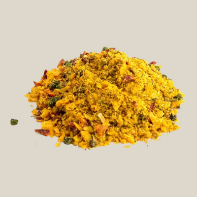 TuanaShop BV paella kruidenmix met kurkuma, saffraan en gedroogde kruiden voor een rijke mediterrane smaak.